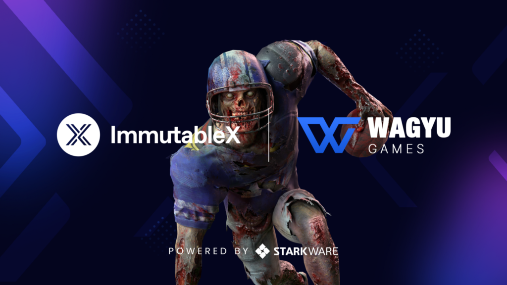 Annonce partenariat Wagyu games et Immutable X